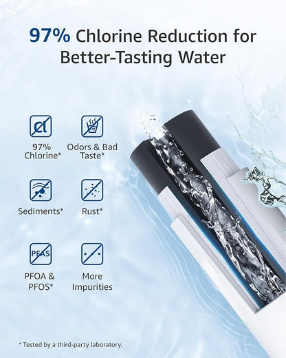 Waterspecialist DA29-00020B Replacement for Samsung® Water Filter DA29-00020B, HAF-CIN/EXP, DA29-00020B-1, HDX FMS-2, RS25J500DSR, RF28HMEDBSR, RF263BEAESR, RF4287HARS, DA97-08006A-1, 4 Filters