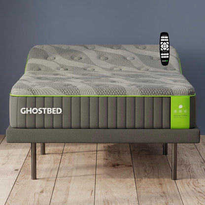 Adjustable Bed Frame Queen 14" Cooling Memory Foam Mattress - Adjustable Electric Bed Base with Zero Gravity and Massage - Queen Adjustable Base with Mattress