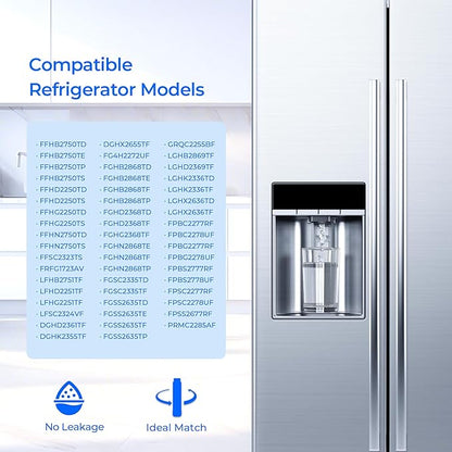 TEEHAY EPTWFU01 PureSource Ultra II Refrigerator Water Filter, Compatible with Electrolux EWF02, Frigidaire FFHB2750TD, FFHB275OTE, FFHB2750TP, FFHB2750TS, FFHD2250TD, FRFG1723AV, LFHB2751TF, 1 Pack