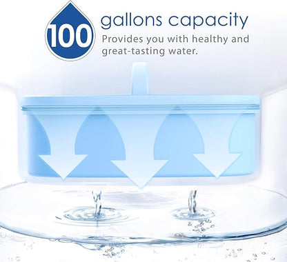 [Original] Waterdrop PF-AL Alkaline Water Filter for Waterdrop Pitchers | Replacement for Waterdrop Pitcher and Dispenser Systems, Improves Coffee Taste, Lasts Up to 300 Gallons, 3 Pack