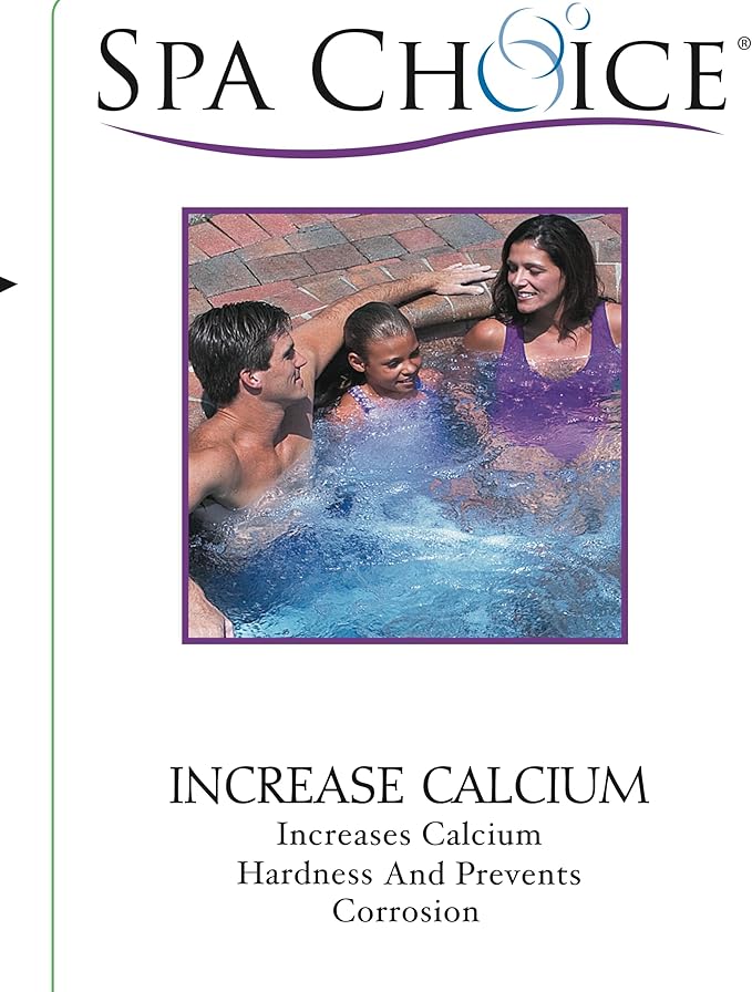 SpaChoice 1-Quart 6-Pack Premium Increase Calcium, Liquid Calcium Hardness Increaser Hot Tub, Made in USA