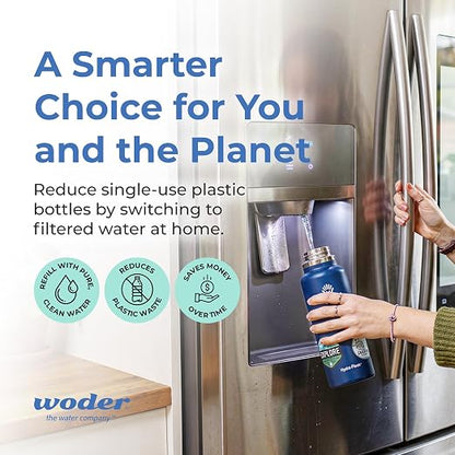Inline Water Filter, John Guest Fittings, Removes PFAS, Lead, Chromium-6 & Chlorine, Keeps Essential Minerals, WQA Certified, Ultra High Capacity, US Made (Gen4)