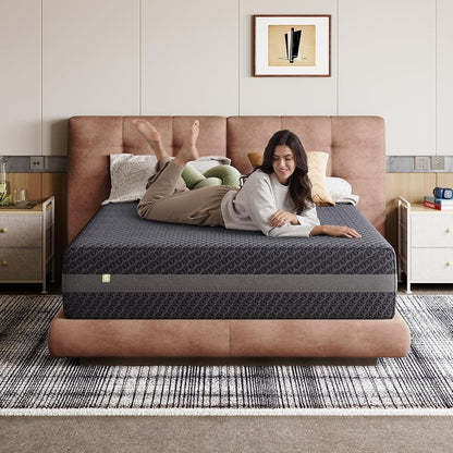 14 Inch King Size Gel Memory Foam Mattress for Body Contouring
