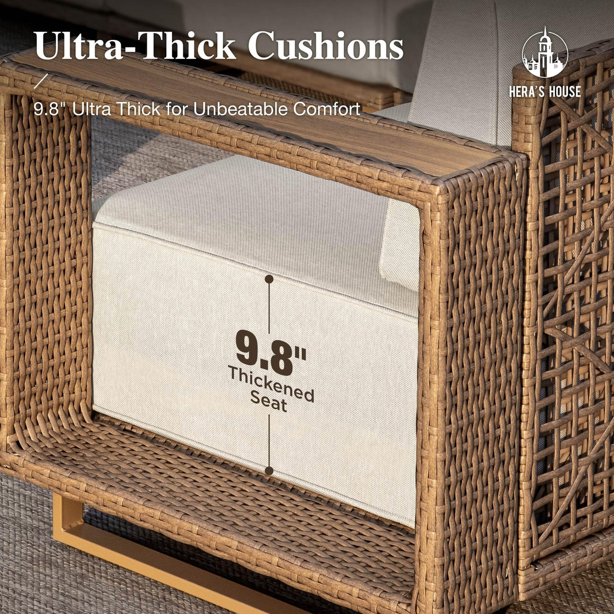 Patio Conversation Set for Lawn Garden