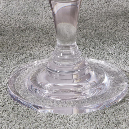 Furniture Acrylic Side Table, Acrylic End Table for Drinking Food,Clear Modern Small Tables for Living Room Bedroom Lobby,13.5''X13.5''X20'' High,9.48Lbs