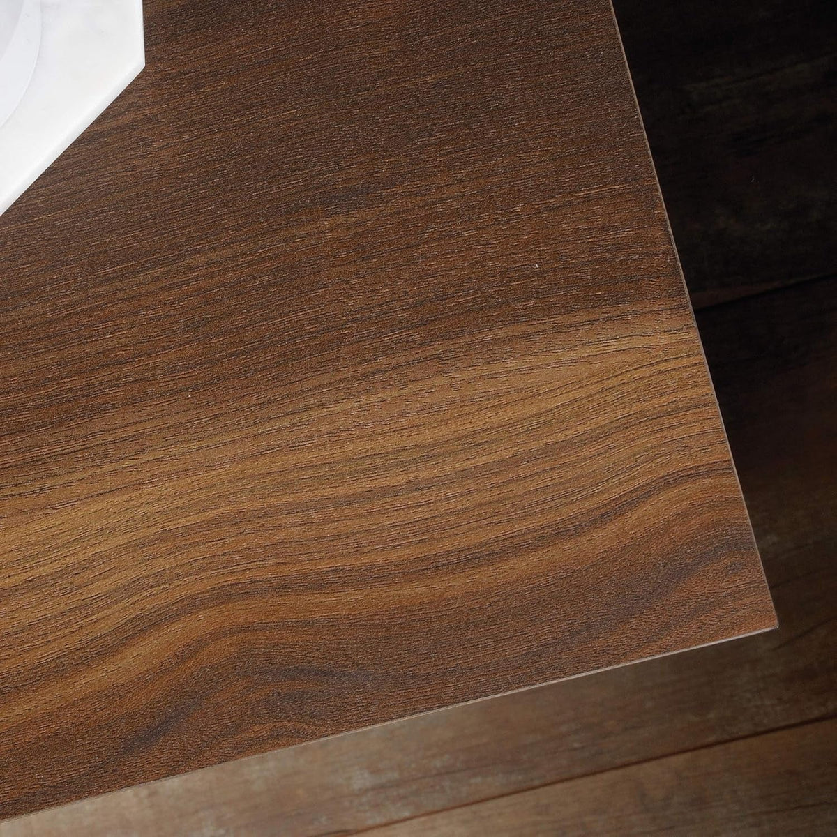 Harvey Park Night Stand with Easy Gliding Drawer, Walnut Bedside Table - Grand Walnut Finish
