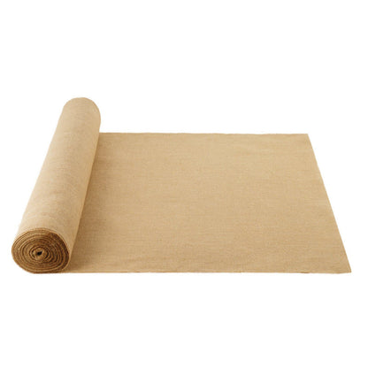 Burlap Fabric Roll, 40” x 150 ft & 45 x 45 High Density Wide Natural Burlap Fabric Rolls, Jute Fabric Burlap Tree Wrap Roll, for Decor, Crafts, Wedding, Gardening, Plant & Tree Winter Covering