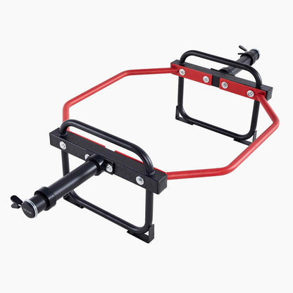 Trap Bar Hex Bar, 2-Inch Hex Barbell, 500 LBS Capacity Shrug Bars, Weightlifting and Strength Training Equipment, Home Gym for Squats, Deadlifts, Shoulder Presses, Red