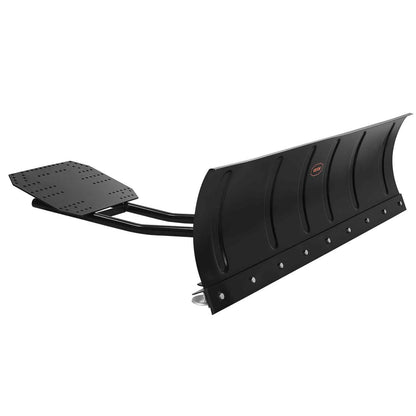 Snow Plow Kit, 60in Universal Snow Plow Attachment, Height & Left-Right Adjustable, Quick To Detach, Steel ATV Scrape Blade, 3 Mount Options, Efficient Snows Clearing, for Most ATVs & UTVs